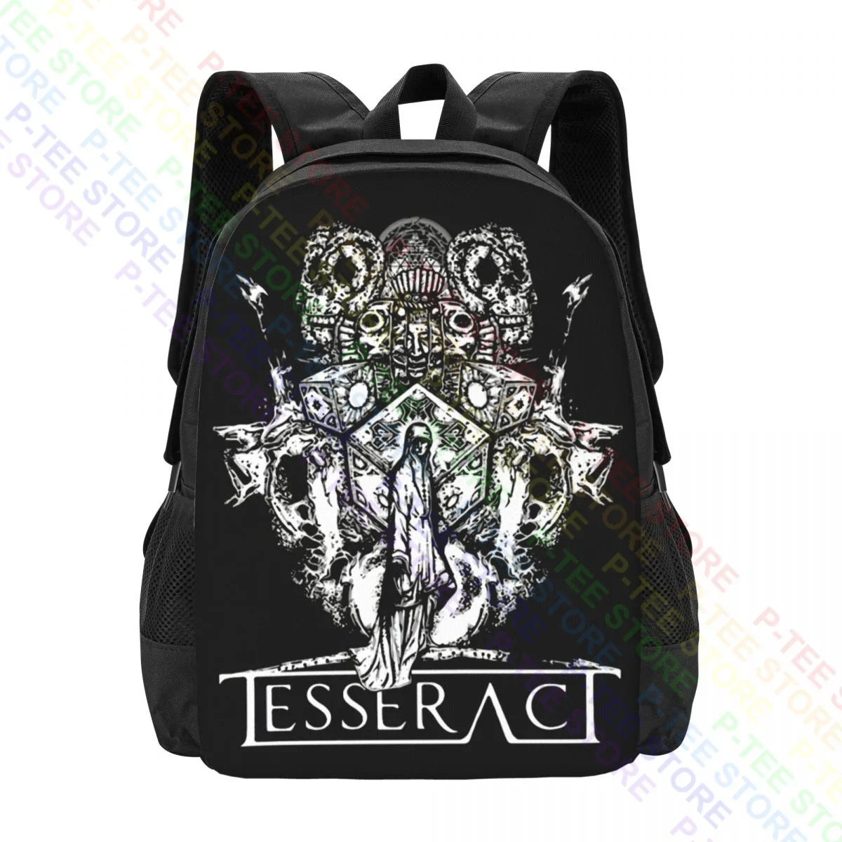 Tesseract Box Progressive Metal Voivod Meshuggah Fellsilent Retro 25Backpack Large Capacity Fashion Sports Style