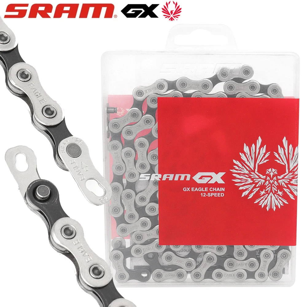 

SRAM GX Eagle Bike Chain 12 Speed MTB Bike 126L Powerlock with Quick-link GX Racing Bicycle Chain Original Cycling Parts