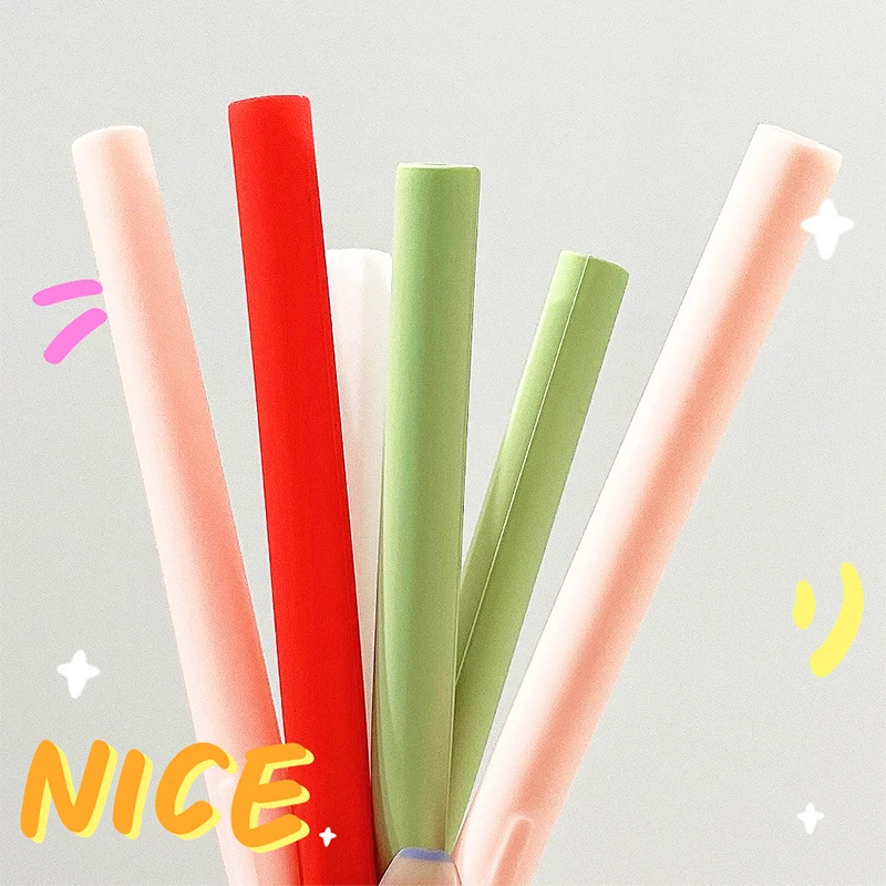 Kawaii Cute Soft Silicone Cases for Samsung S6 Lite S7 S8 S7+ S8+ Tablet Touch Pen Stylus Cover Anti-fall Protective Case