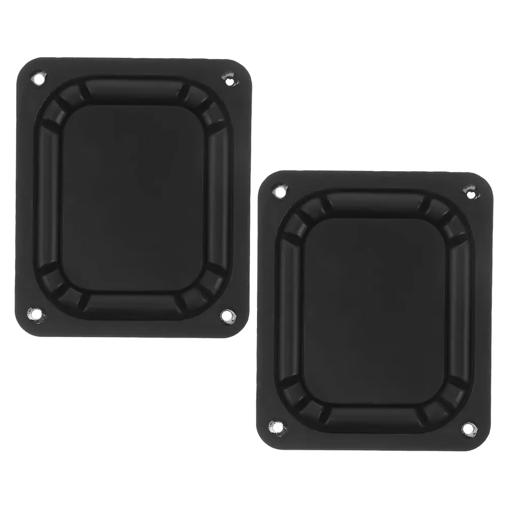 

Bass Auxiliary Speaker Car Subwoofer Passive Diaphragm Plate Black Iron Speakers