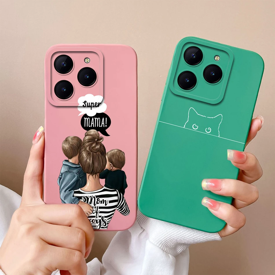 เคสโทรศัพท์สําหรับRealme C61 C63 CreativeสําหรับRealme C 61 C 63 LiquidซิลิโคนFundaป้องกันนุ่มกันชนCacasa