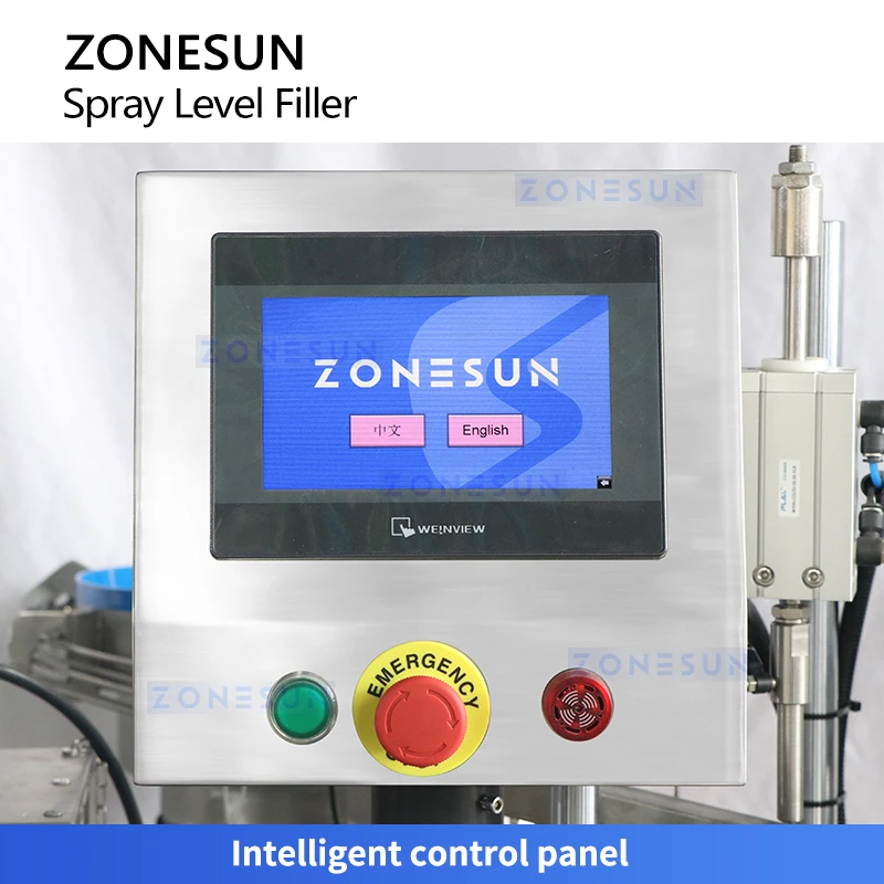 Zonesun ZS-AFC9L Riempitrice automatica per profumo sottovuoto Macchina per crimpare profumo Imballaggio bottiglia di profumo Monoblocco