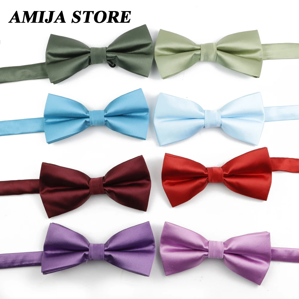 

Классический цветной галстук-бабочка макарон, атласные галстуки-бабочки для вечеринки, ужина, свадьбы, бизнеса, милые регулируемые стильные аксессуары в виде бабочки, подарок
