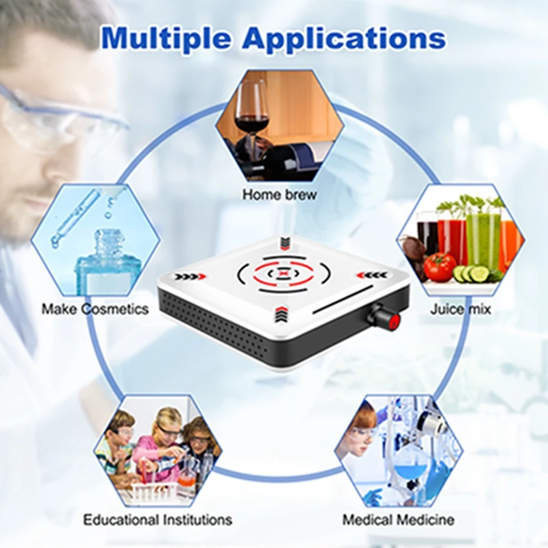 Магнитная мешалка, 6,5 дюйма, 2500 об./мин.