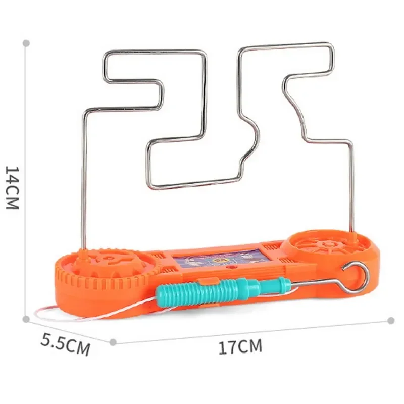 Bambini collisione Shock elettrico giocattolo educazione tocco elettrico labirinto gioco festa divertente gioco esperimento scientifico giocattoli regalo per bambini