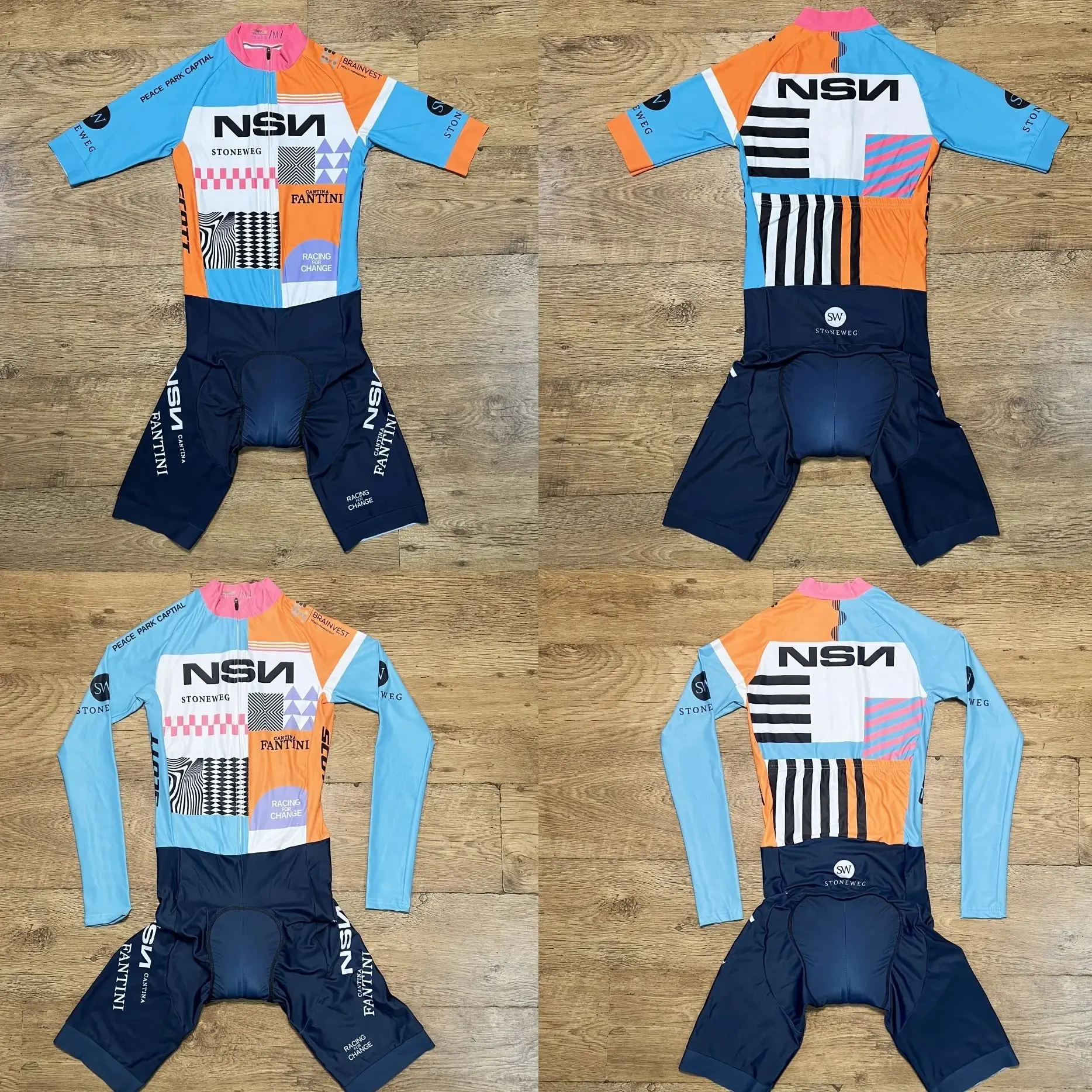 AliExpress NONE LASER CUT Skinsuit 2026 NSN TEAM Bodysuit SHORT LONG Sleeve Cycling Jersey Bike Bicycle Clothing Maillot Ropa Ciclismo