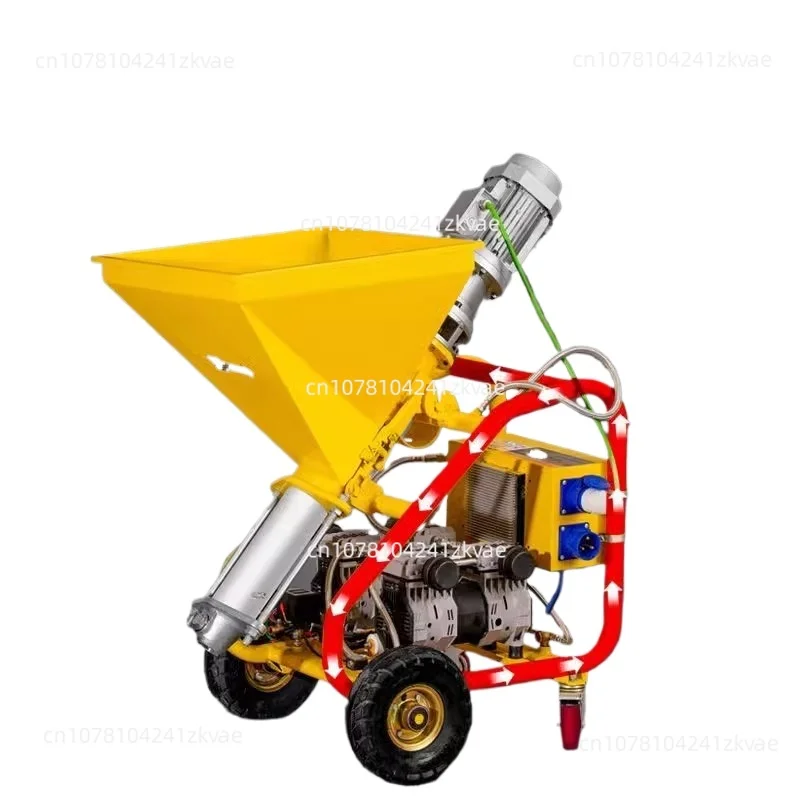 Pressure Sprayer Polyurethane Putty Waterproof Fireproof Anticorrosive Coating Real Stone Paint Cement Slurry Sprayer