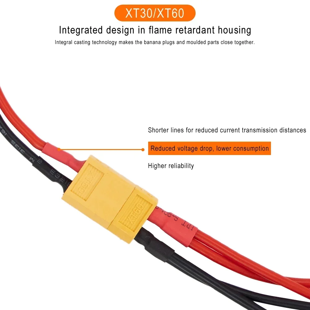 XT30 XT60 Cables External Battery and Built-in Battery /Controller Connection Cable for Xiaomi M365/Pro Ninebot Electric Scooter