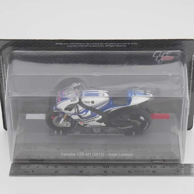 Ixo 1:18 Moto GP 2012 Yamaha YZR-M1 Jorge Lorenzo Yamaha Motorcycle