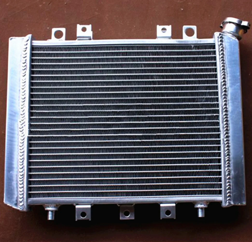 For Kawasaki Brute Force 650 KVF650 4X4i 2006-2009 Aluminum Radiator Cooler Cooling Coolant 2006 2007 2008 2009