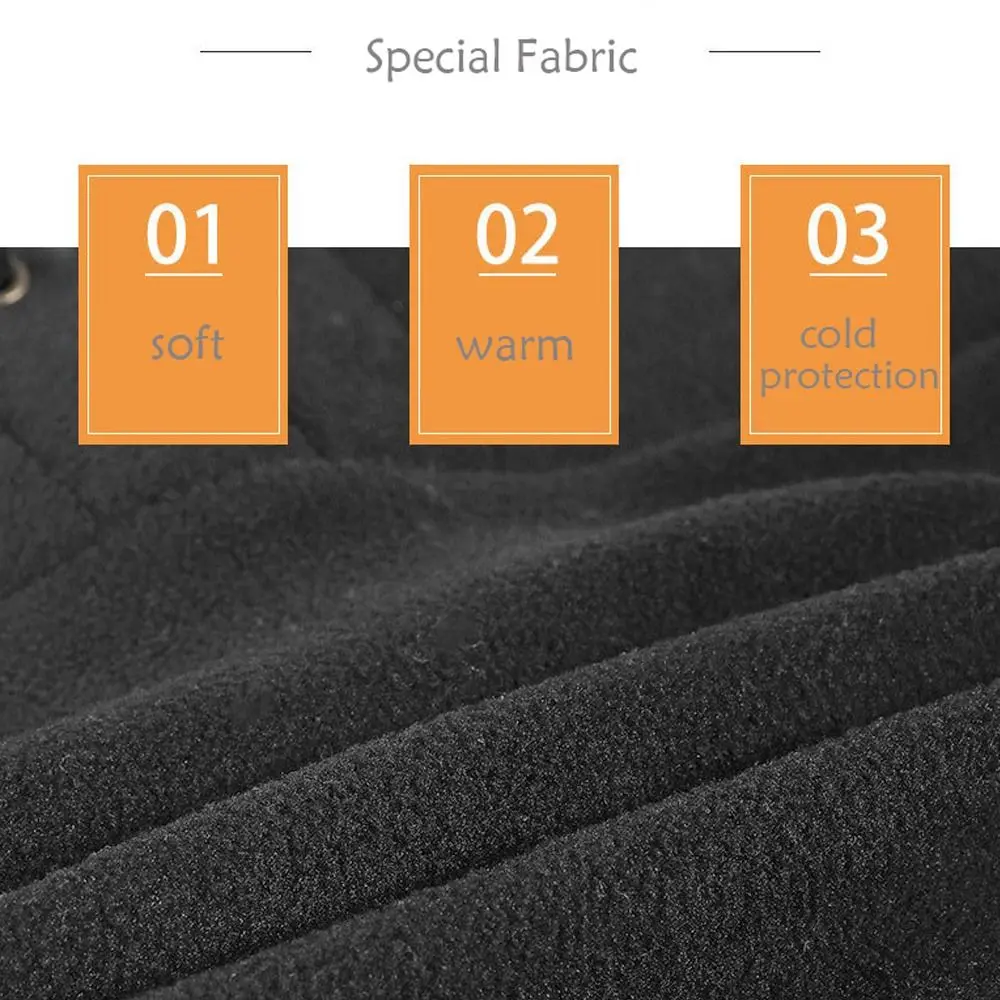Fashion Polar Fleece Balaclava Warmer Windproof Winter Hat Full Face Ski Mask Caps Women Man view 5