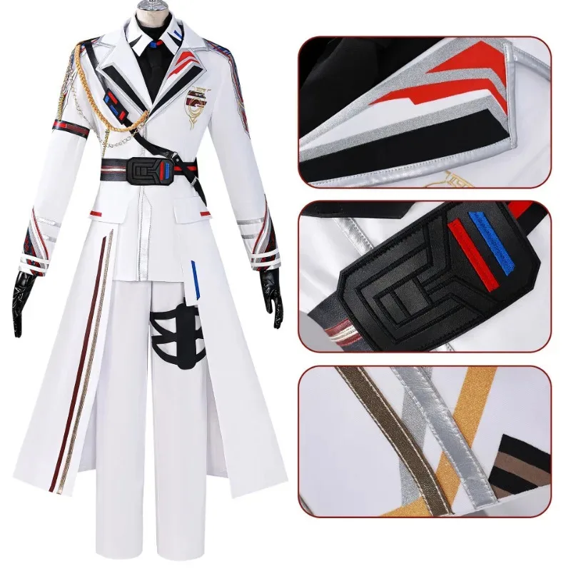 لعبة الحب والعميق كاليب تأثيري حلي فارسبيس كولونيل موحدة الدعامة مجموعة كاملة أنيمي كرنفال الدعاوى حفلة ملابس الأخ