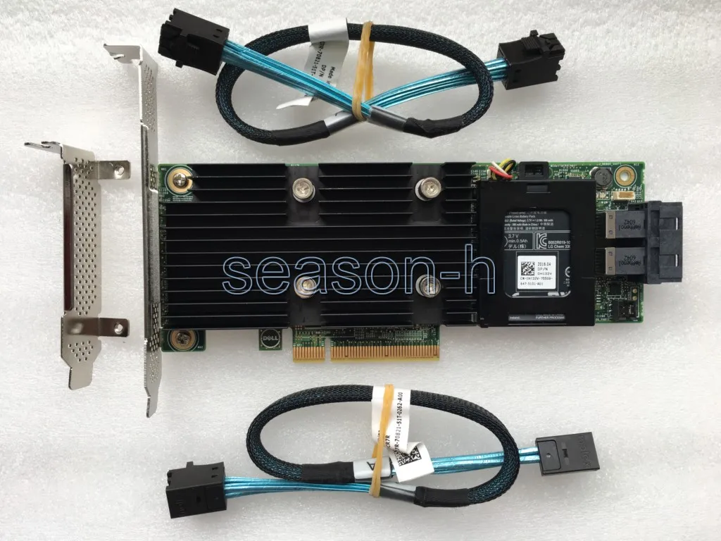 

Адаптер PERC H730P 12 ГБ/с 2 ГБ PCI-E 3.0 Рейд-карта контроллера с кабелями