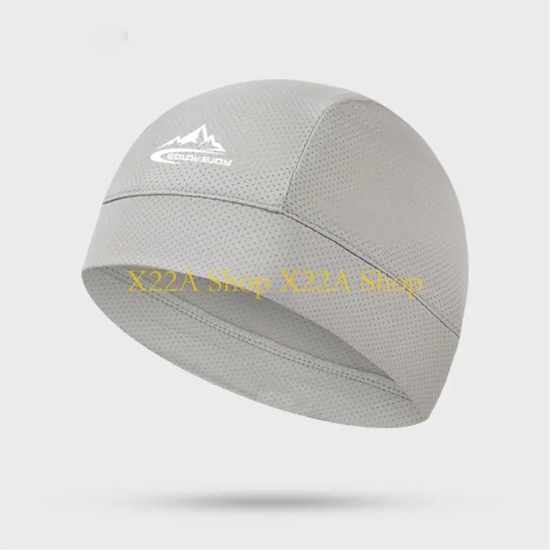 Unique 2Pcs Elastic Sports Headbands for Men Women Moisture Wicking Cap Safety Helmets & Workouts