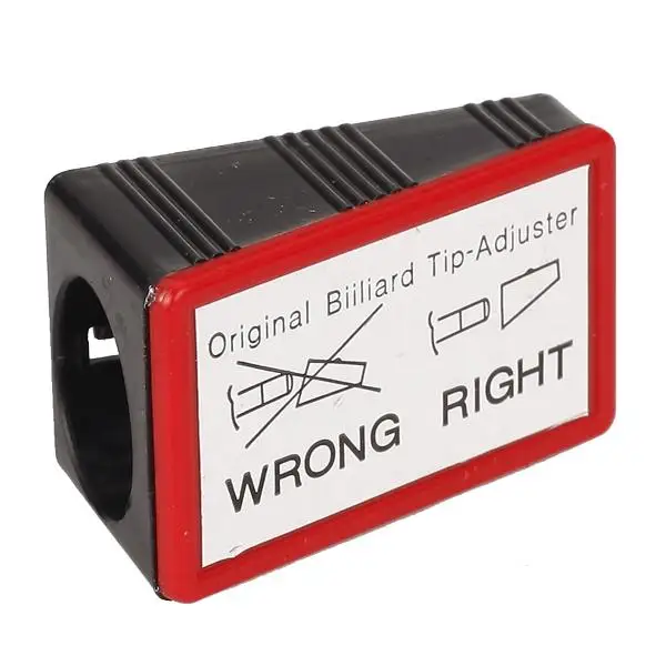 Cue Tip Corrector Billiard Accessory Essential Repair Tool for Maintaining Billiard Cues and Practicing Skills