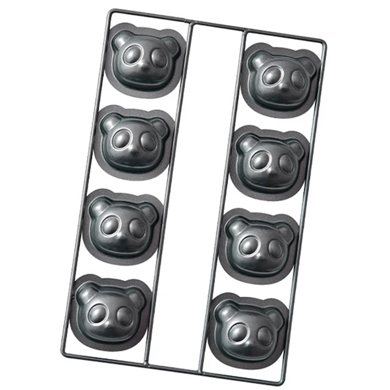 2 Piece Bear Baking Mold Pan Non-Stick Carbon Steel DIY Cute Candy Cake Mold Tools Decoration