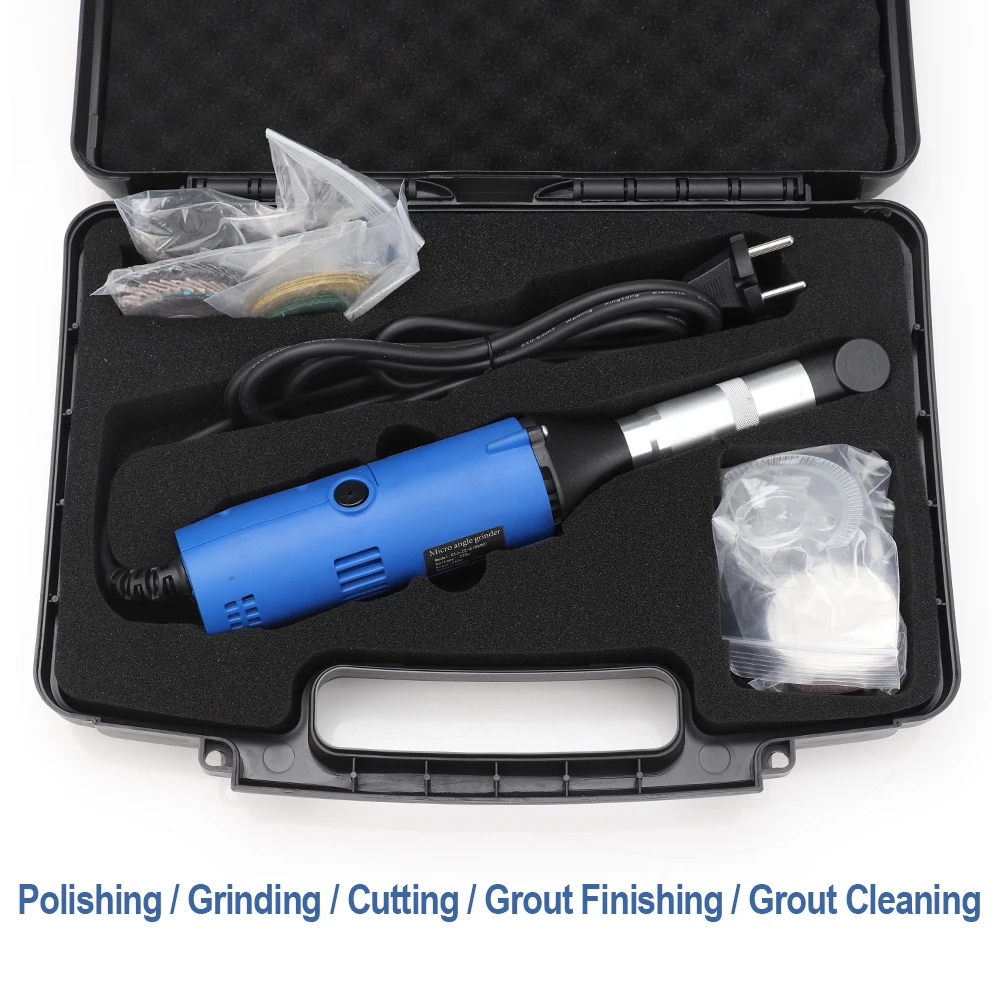 

550W Compact Micro Elbow Grinder Electric Polisher Portable Grinding Tool For Tile Engraving Metal Wood Rust Removal Polishing