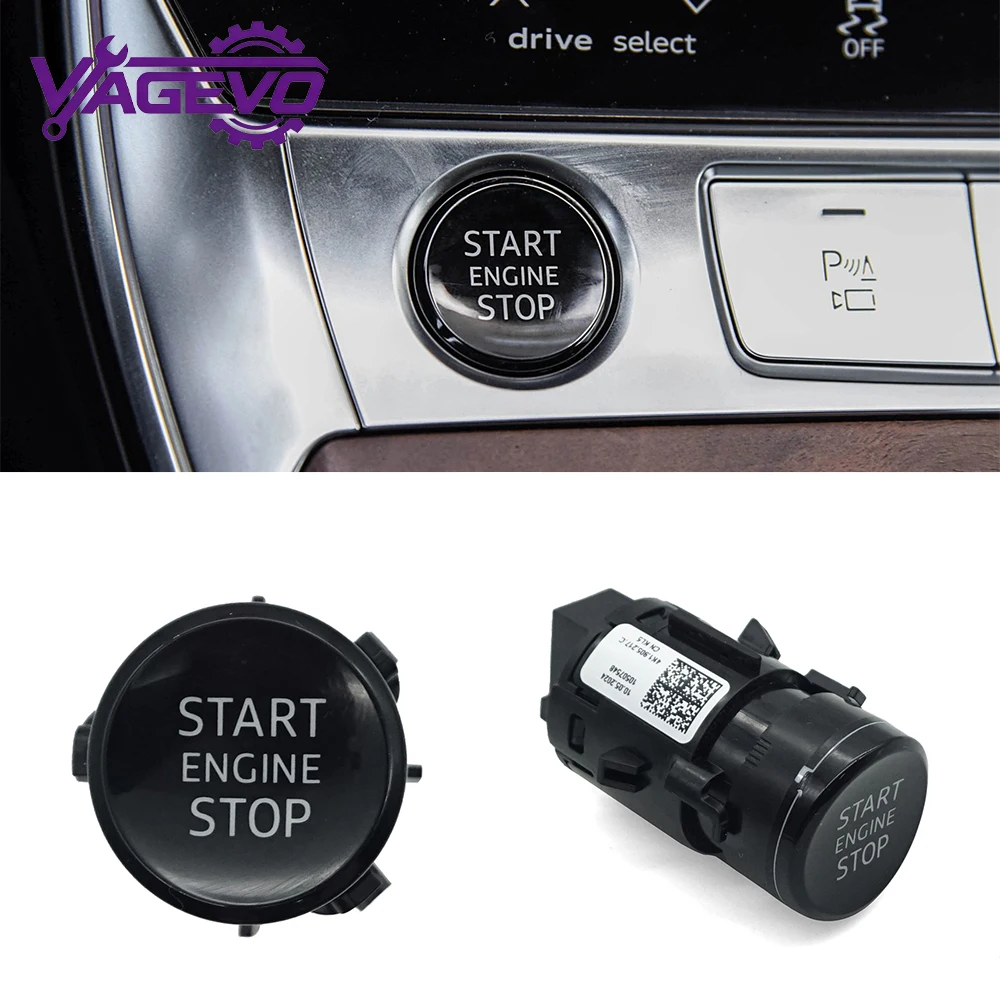  Start Stop Button Engine Ignition Switch  Auto Replacement Parts For Audi A6 C7 2011 - 2016 A7 RS6 RS7 4K1 905 217C 4K1 905 21
