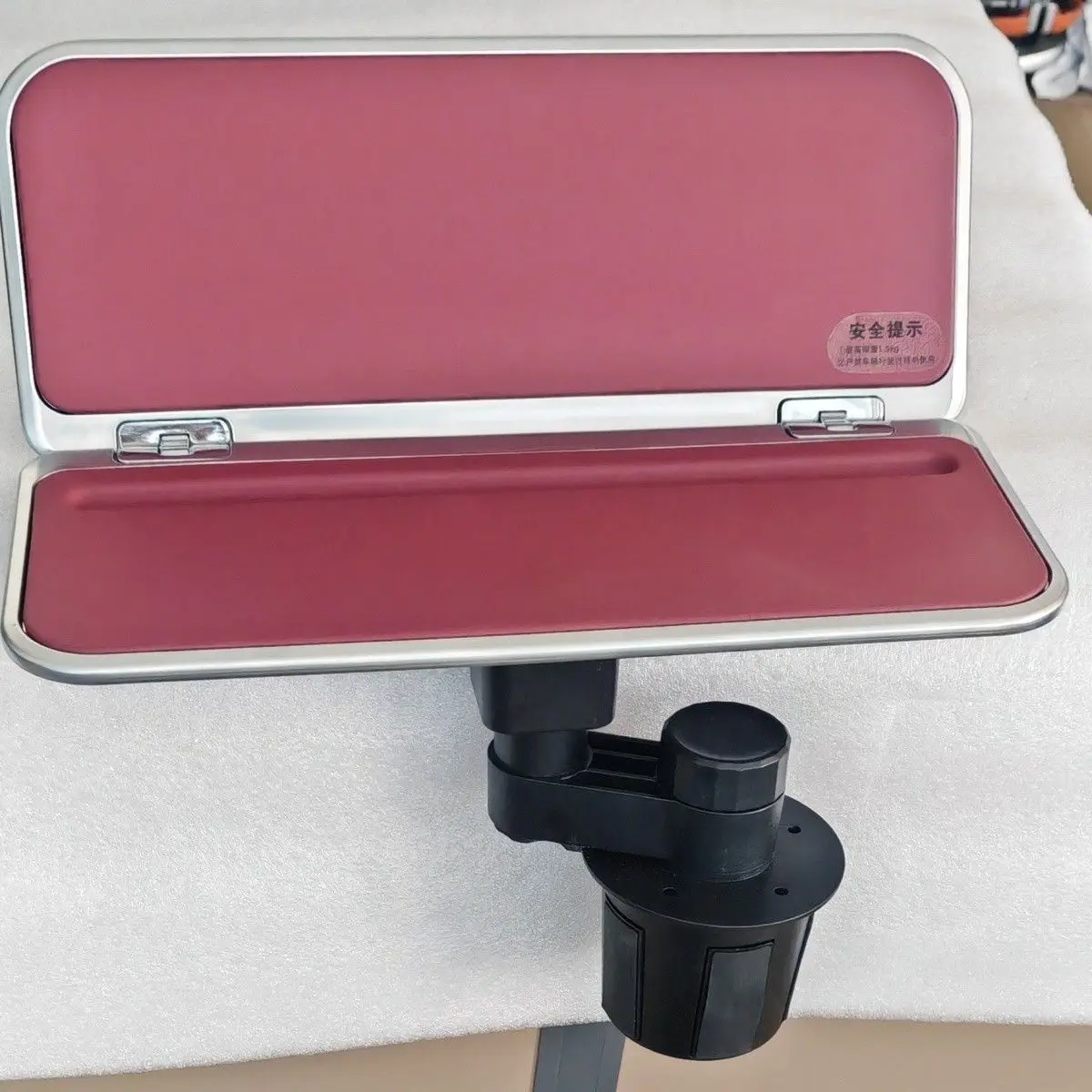 Car Folding Small Table Board with Cup Slot Multi-Model Rotating Cup Holder Auto Dining Table Multi-Functional Desk Board