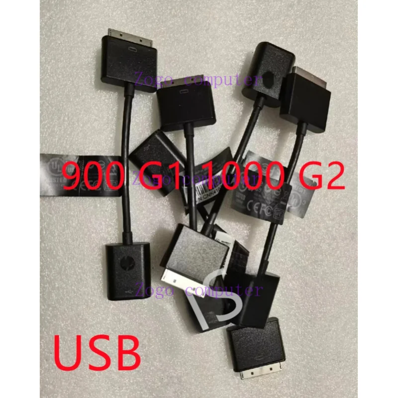 Original 695552-001 adapter for HP ElitePad 900 G1 1000 G2 tablet USB adapter h3n46aa s/n: cnk6068088 OTG cable Test OK