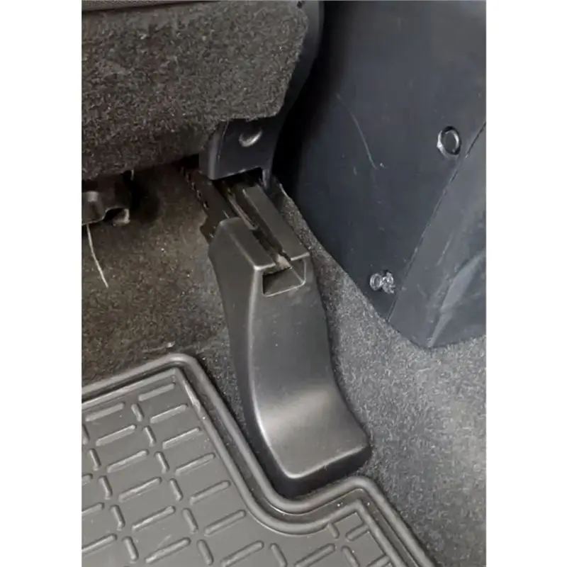 Manual Front Seat Rear Foot Trim Cover For Outlander ASX Seat Slide Rail Cover Accessories 6977A823 6977A824-ABQA
