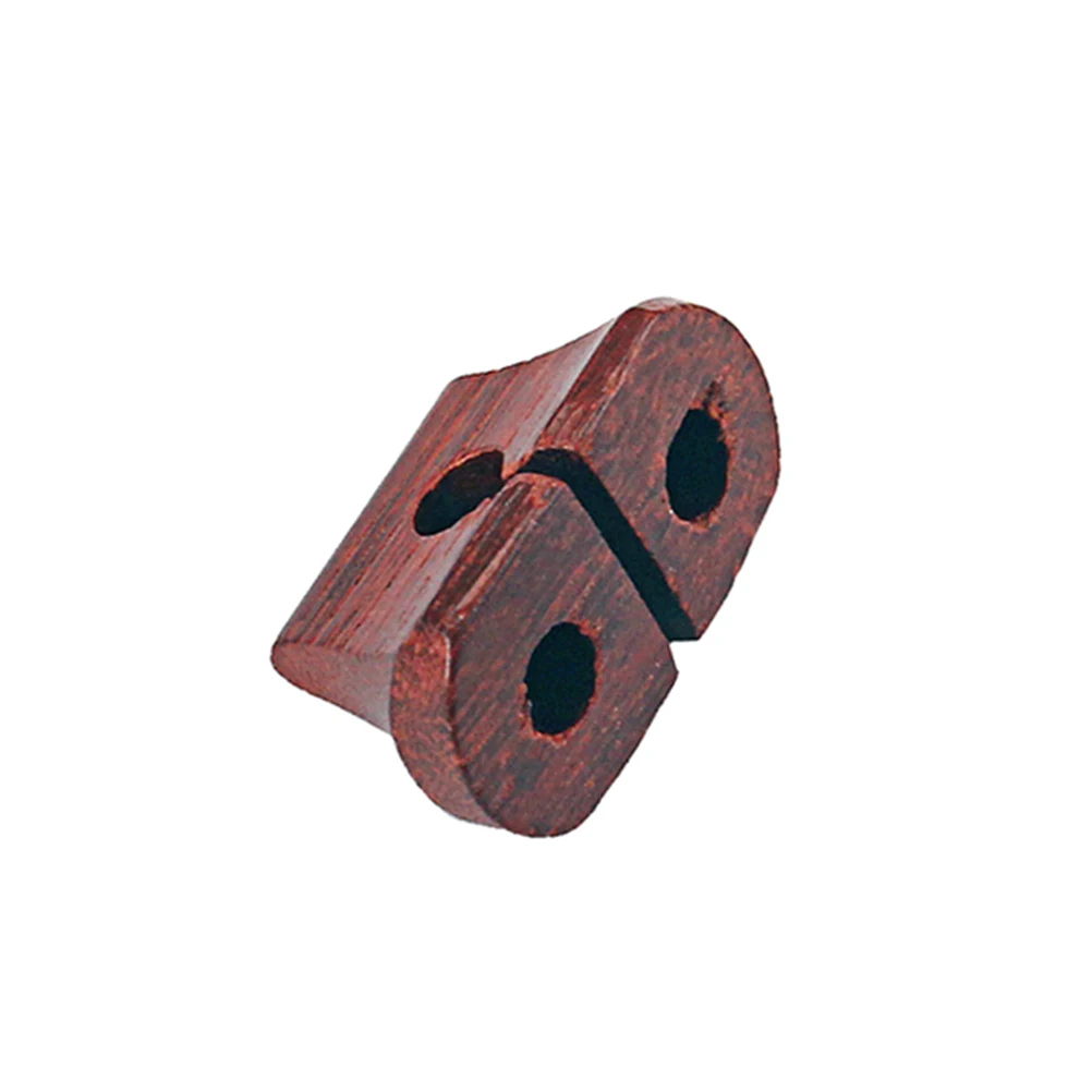 

Natural Rosewood Chinese Erhu Wooden Bridge Sturdy Structure Suitable for Erhu Accessories Replacement Tailpiece Musical