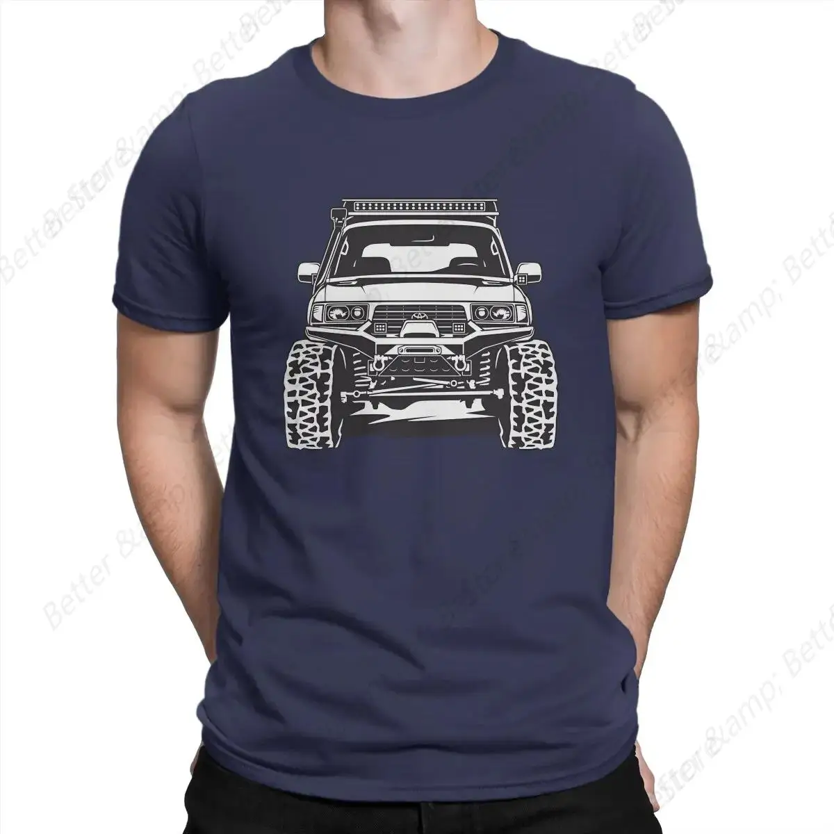 Land Cruiser 80 Off Road Special TShirt Cruiser Leisure T Shirt Hot Sale T-shirt For Adult Fashion streetwear  Men's Clothing