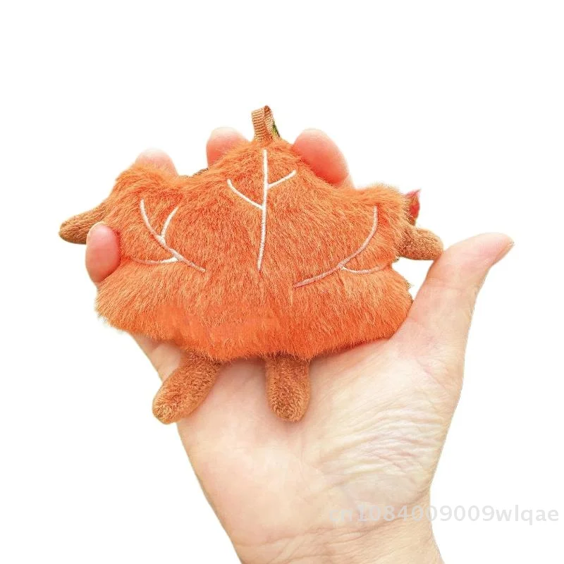 🍁 |   Leuke creatieve esdoornblad leuke pluche sleutelhanger Kawaii rugzak charme voor meisjes herfst kerstcadeau decor 🎄