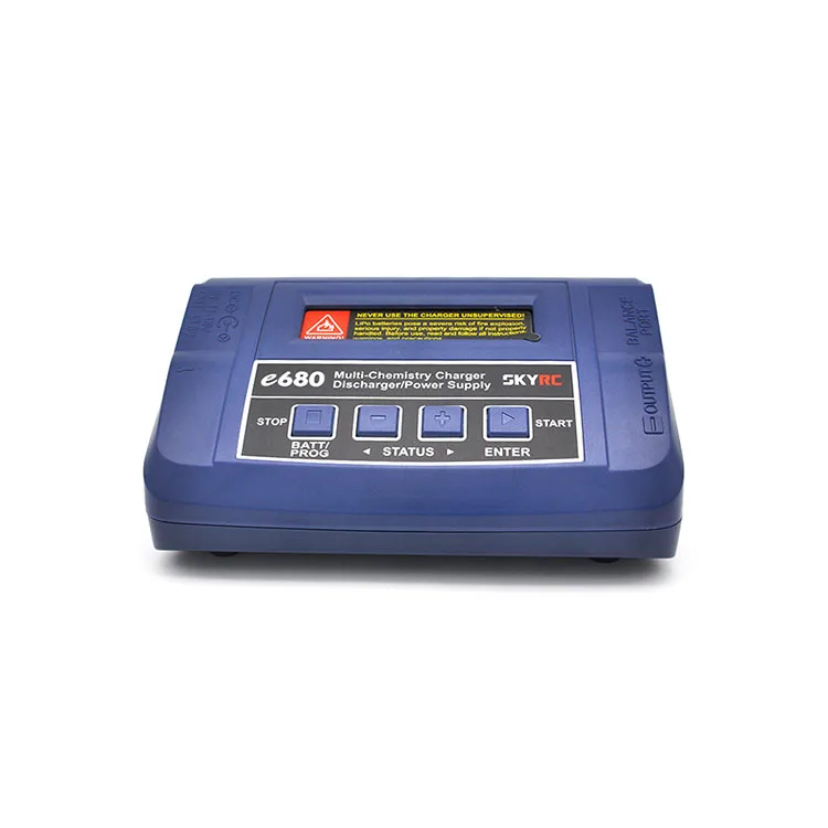 E680 80 واط 8A شاحن ميزان ذكي مفرغ التيار المتناوب/تيار مستمر OTP OVP محمي لبطارية RC 1-6S Lipo Li-ion LiFe NiCd NiMH PB
