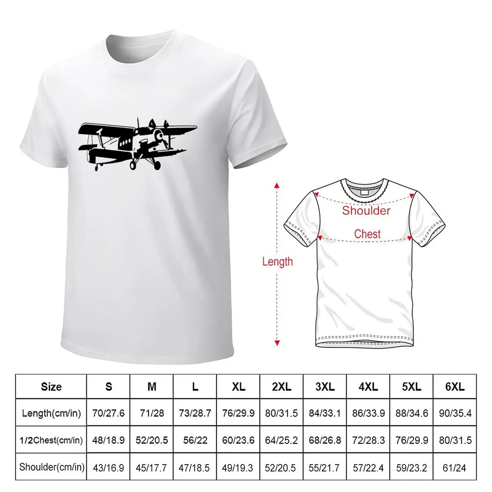 Antonov An-2 T-Shirt customs sublime Men's cotton t-shirt vintage quick drying vintage clothes sports fans Men's t-shirt