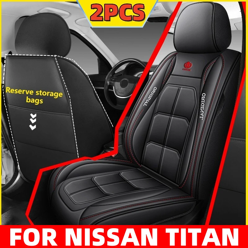 

FOR NISSAN TITAN Car seat cover high quality PU leather soft full wrap muscle seat cover waterproof and wear-resistant