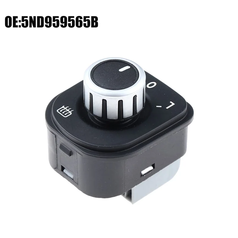 5ND959565B 5ND959565A Mirror Control Switch Button Adjust Knob For VW Golf A6 TIGUAN SAGITAR MAGOTAN CC Passat B6