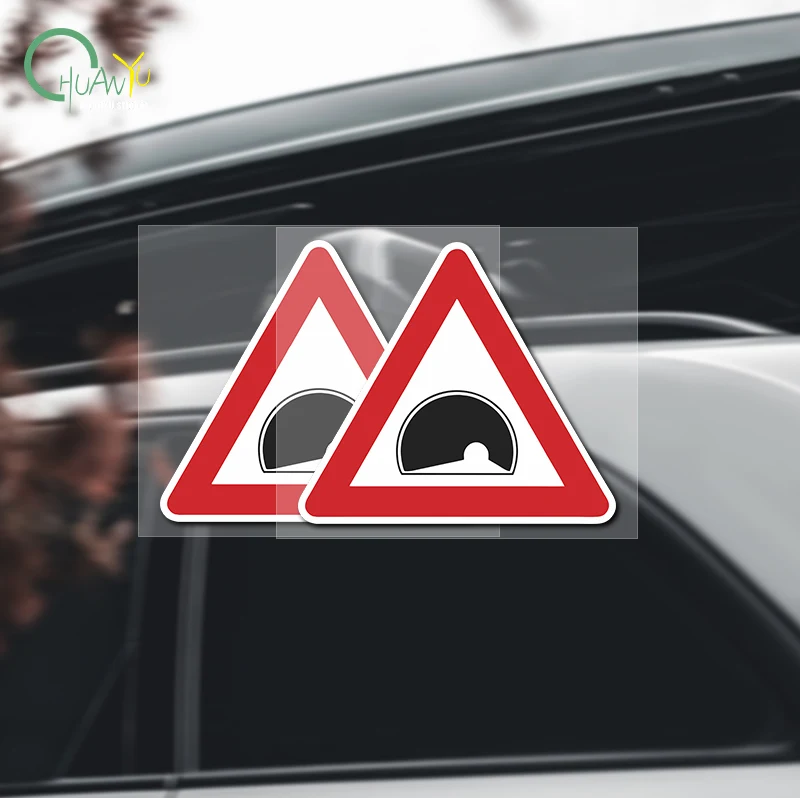 Comprehensive Safety Sign Stickers, Safety Warning Signs, Tunnel Caution Markers, Decorative Stickers