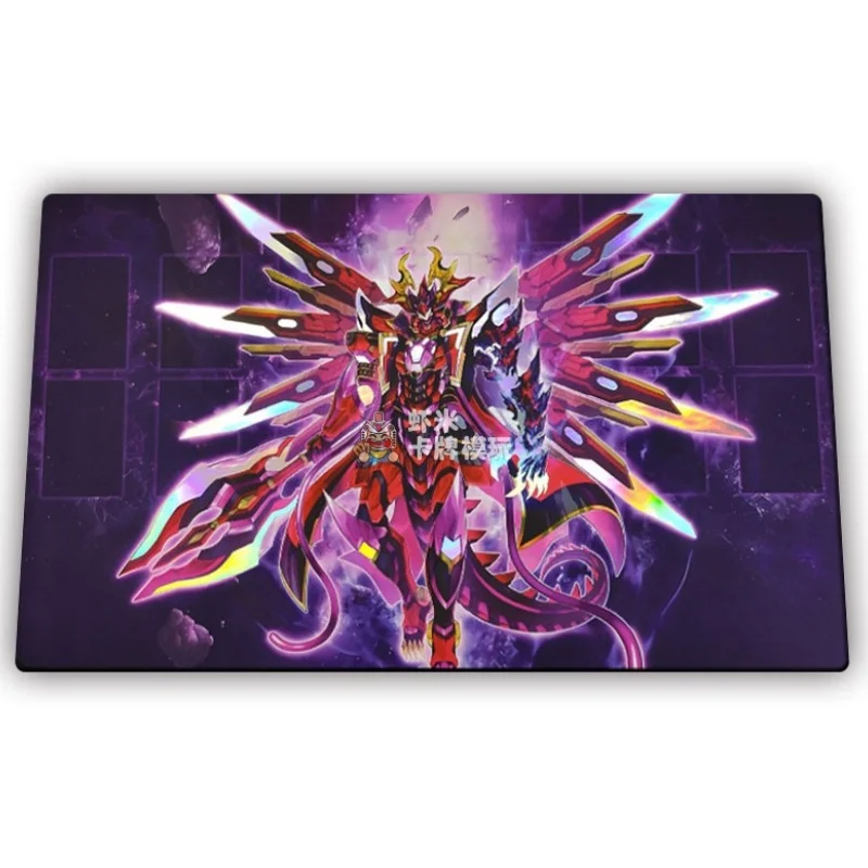 Flash Card Pad Yu-Gi-Oh! Kashtira Arise-Heart Mannadium Riumheart Diy Action Toy Figures Anime Game Collection Single Battle Mat