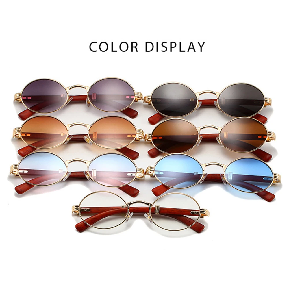 DDDLONG Fashion Small  Round Retro Sunglasses Women Classical Vintage Punk Sun Glasses For Men Eyewear Outdoor Shades D472 image 3