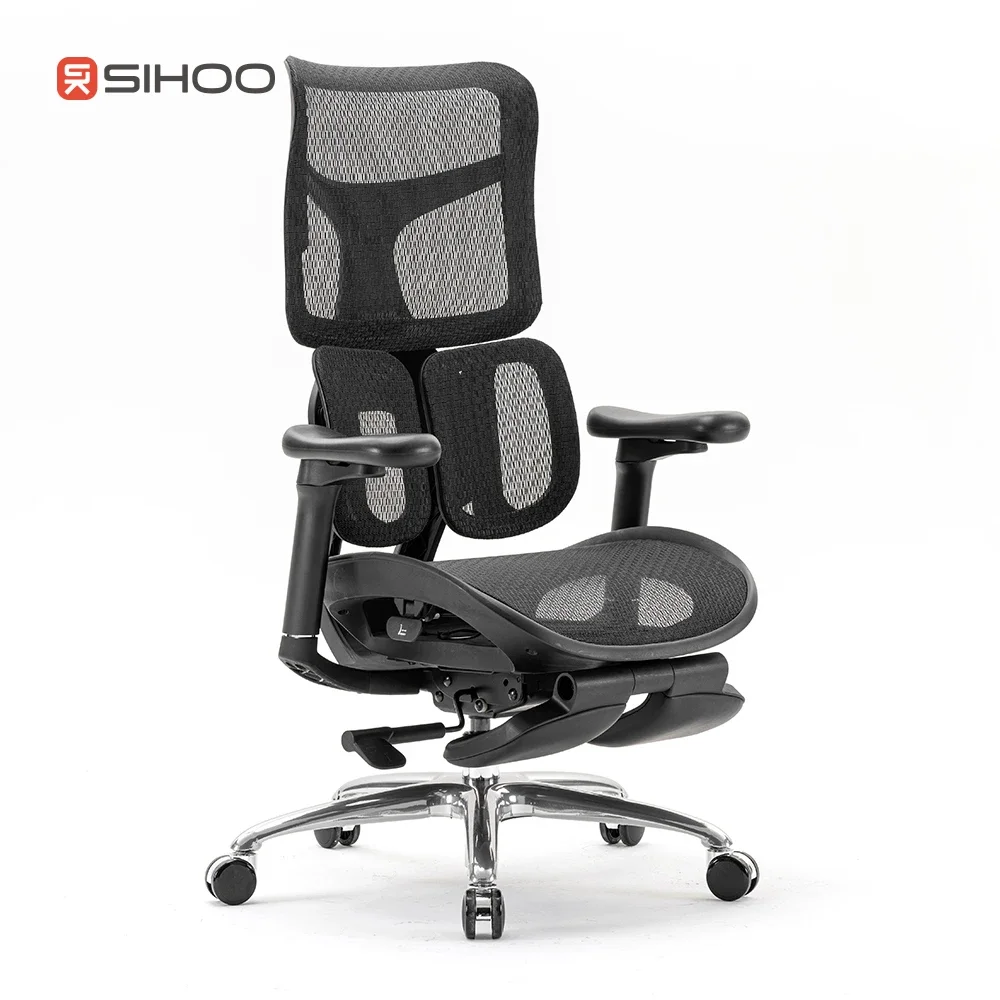 SIHOO office chair S100 Ergonomic Office Chair Pressure-Free Seat Cushion with footrest manager office chair