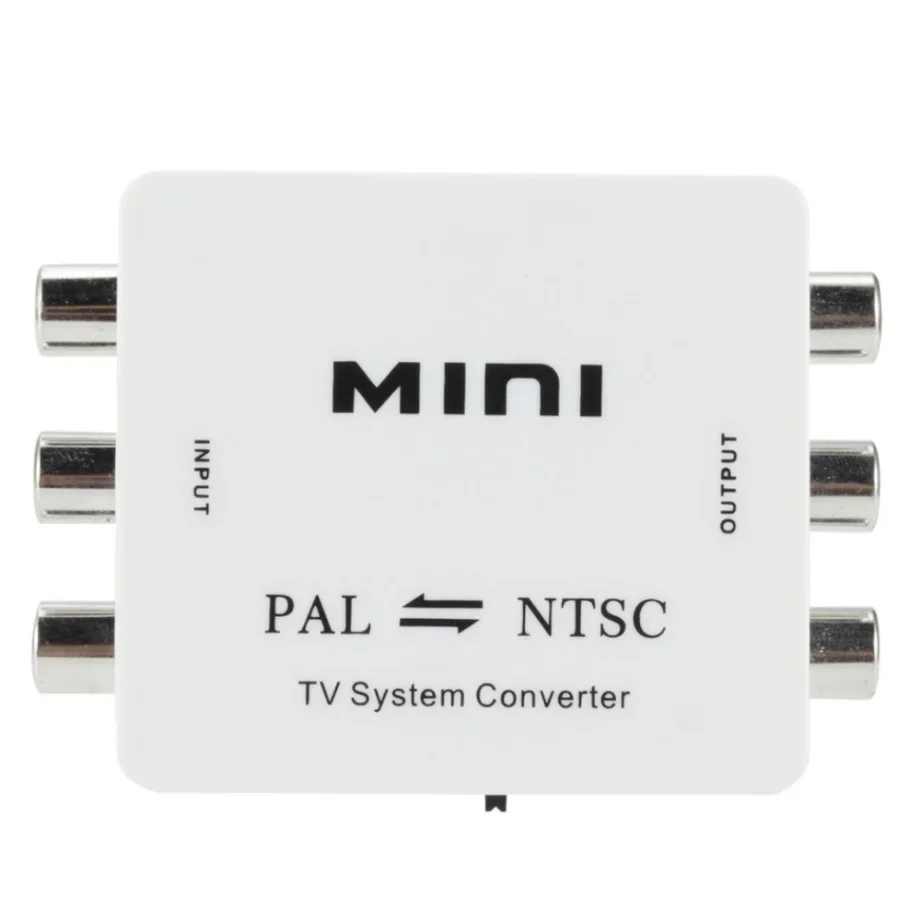 Mini PAL NTSC Dwukierunkowy konwerter systemu telewizyjnego Przełącznik PAL na NTSC NTSC na PAL Dwukierunkowe konwertery połączeń kompozytowych telewizji