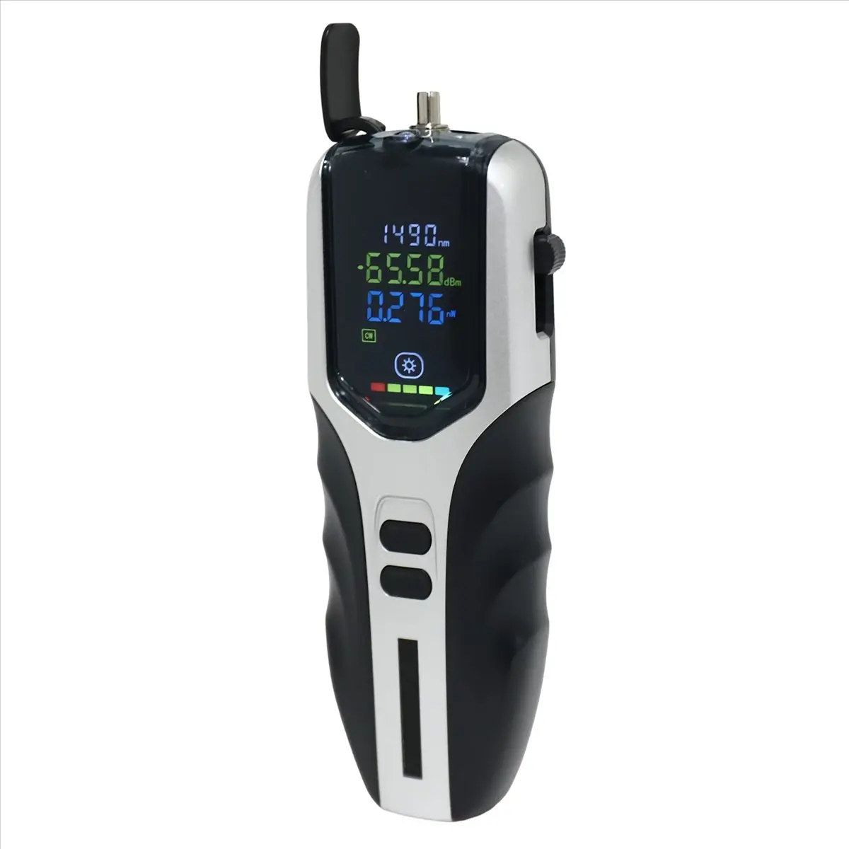 Reliable- High Precision Rechargeable Battery Optical Power Meter G7 Color LCD Screen Fiber Optic Power Meter with Flash Light