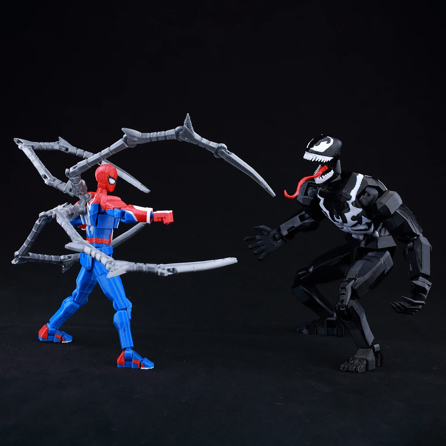 9L3D Marvel Series Spider-Man Action Figure Symbiote Movie Dummy13