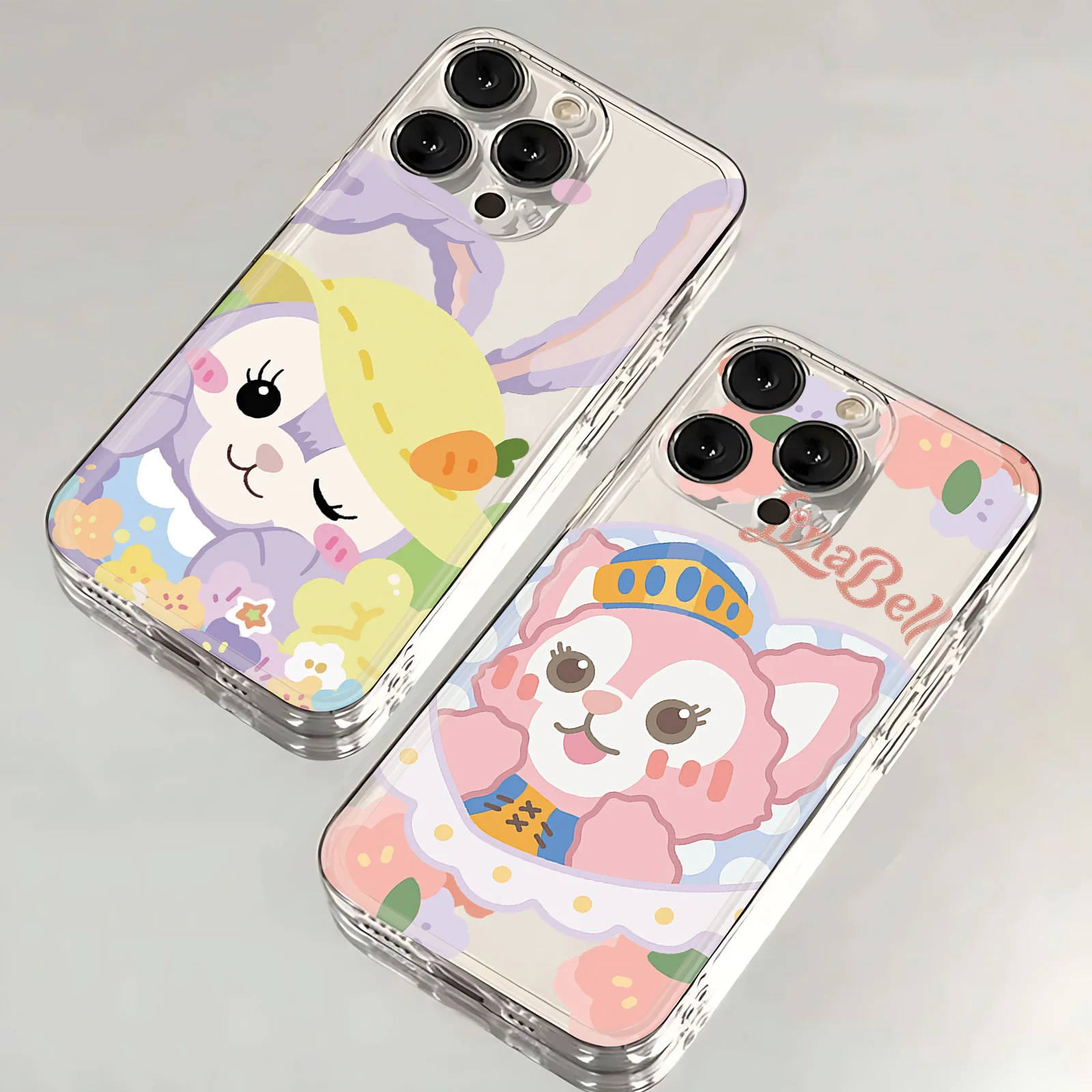 Cartoon LinaBell Rabbit Phone Case For OPPO A3 A60 A57 A38 A79 A58 A98 A5 F9 F11 A94 A92 A76 A74 A73 A54 A53 A31 A15 2020 Pro 5G