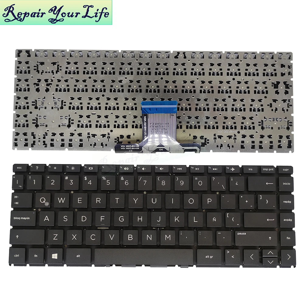 

Сменная клавиатура LA Lain для HP Pavilion 14CE 14-CC 14-CB, испанская клавиатура L23241-161 SG 93270 X9A, оригинальная новинка