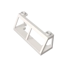 Gobricks GDS-90118 Voorruit 2x6x2 Trein zonder glas compatibel met lego 13760 kinder DIY Bouwstenen Technisch