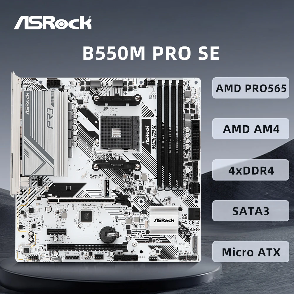 Asrock B550M Pro Se…