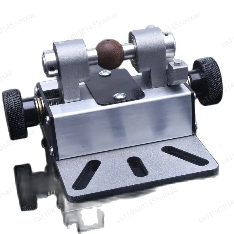 Round Bead Drilling Fixture Clamp Small Bead Punching Holder Bench Drill Accessory for Barrel Bead Pendant Hole Drilling