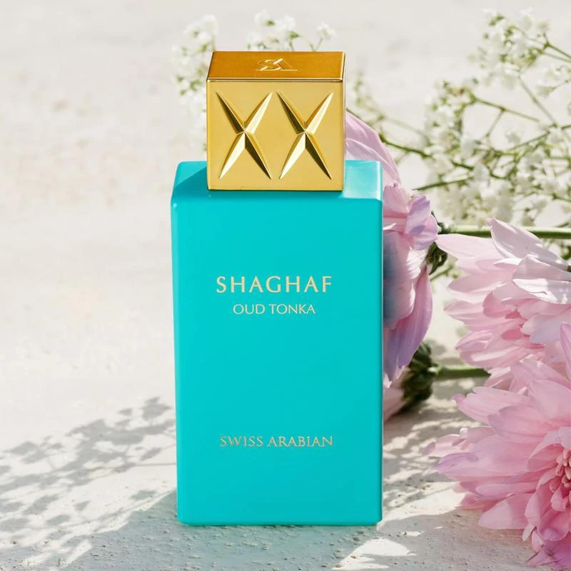 عطر Shaghaf Oud Tonka السويسري العربي الفانيليا الدافئة العنبر الأرضي وودي جاذبية الانصهار الساحر من آرا للنساء
