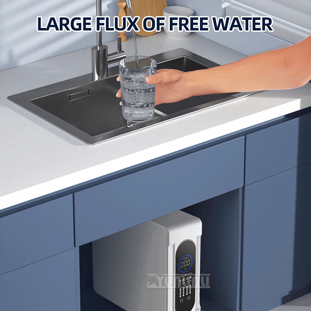 Household Direct Drinking Water Purifier Six Stage Filtration High-flow Water Filter RO Reverse Osmosis Tap Filtre Eau