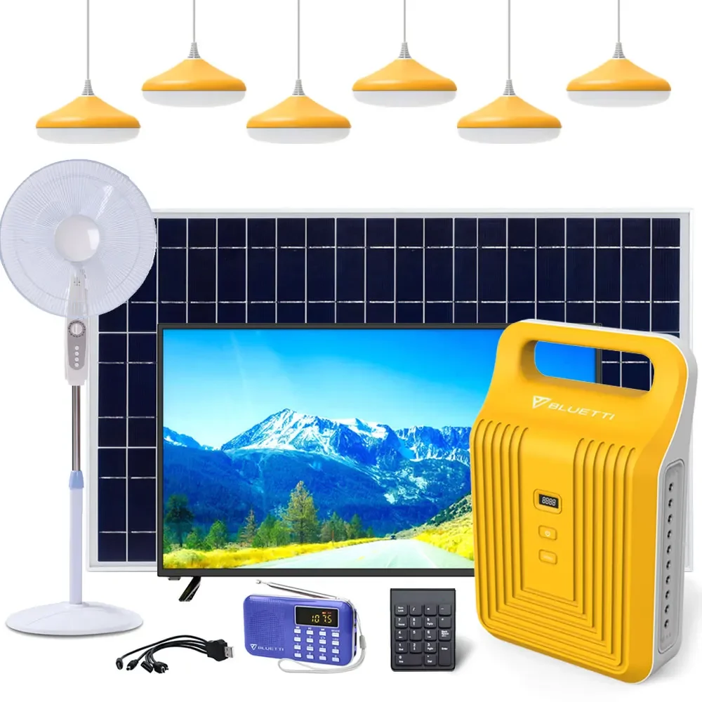 Pay-As-You-Go PAYG Solar Home System Solar Lighting TV Systems DC Appliances Solar fan Systems