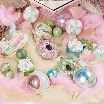 크리스마스 트리 행잉 장식품 세트, 크리스마스 장식 공 축제, 크리스마스 트리 행잉 장식, 파티 홈 화환, 32 개, 48 개, 70 개 