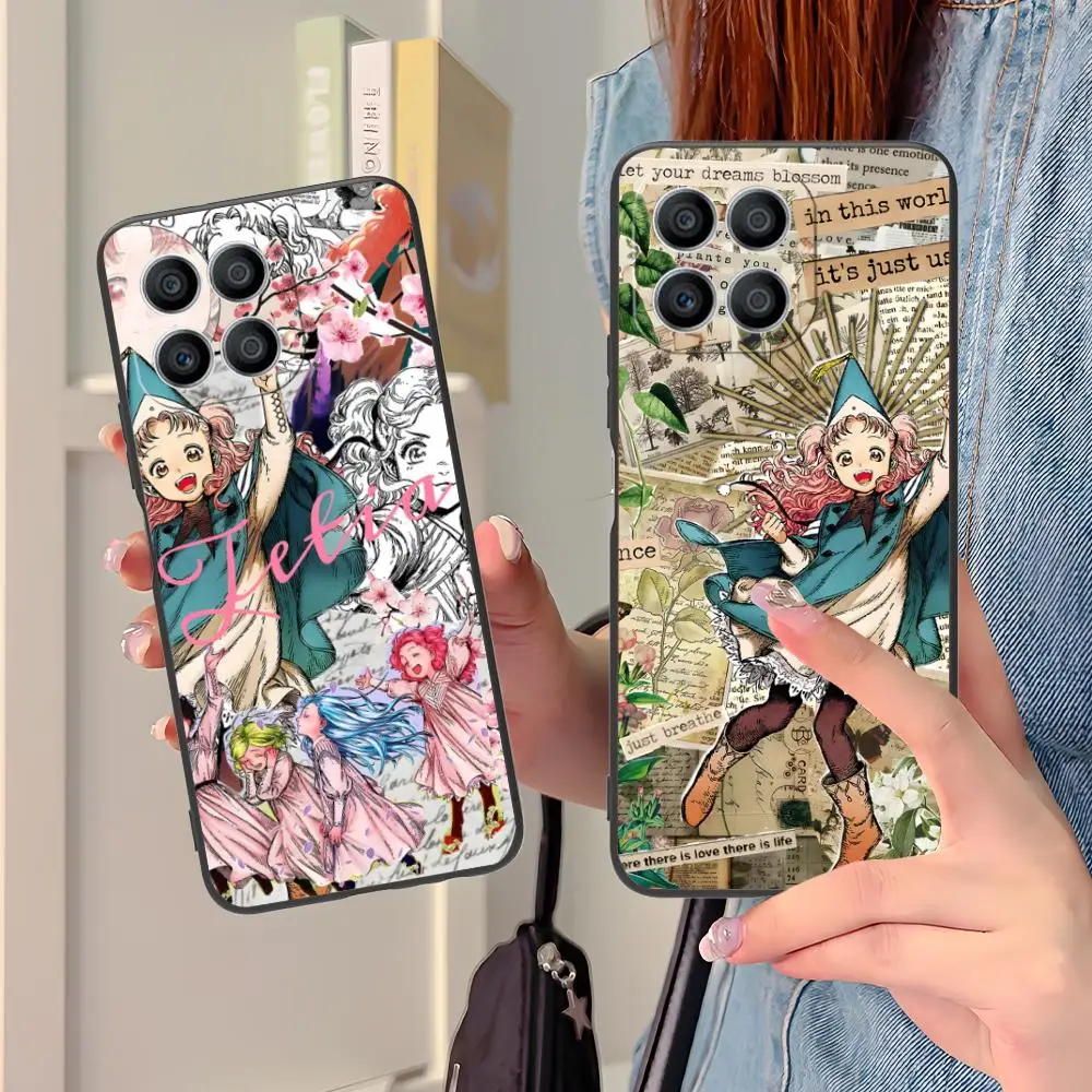 Funda de teléfono Witch Hat Atelier Tetia para Honor 90 80 70 60 50 30 20 10 9 8 7 Pro S SE Lite 5G, funda suave de TPU a prueba de golpes