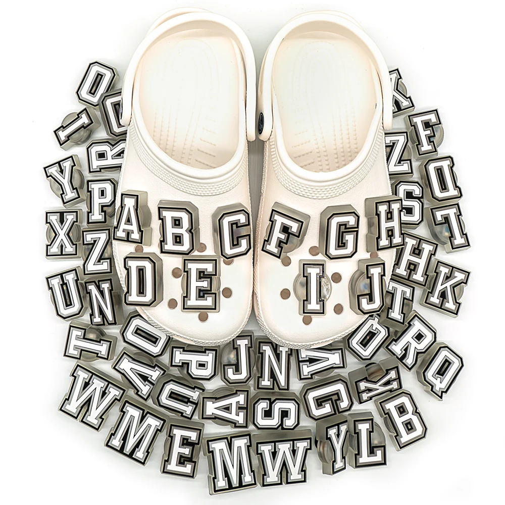 1/26 Stück Buchstaben-LED-Schuhanhänger, leuchtendes Zubehör, beleuchtete Anstecknadeln für Kinder, Schuhdekorationen, Geschenke, Sandalen, Clog-Schnallen, Ornament – Detail 7